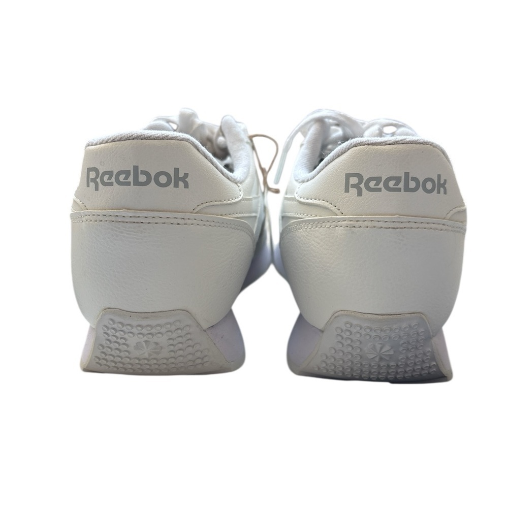 Classic Renaissance Reebok Women's White Leather Platform Sneaker - Picture 5 of 7